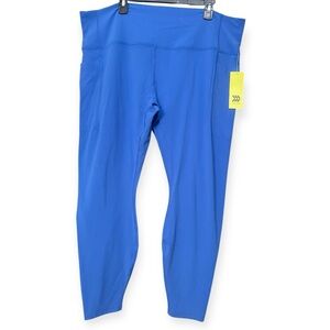 All In Motion Women's Royal Blue Everyday Soft Ultra High-Rise Pocketed Leggings